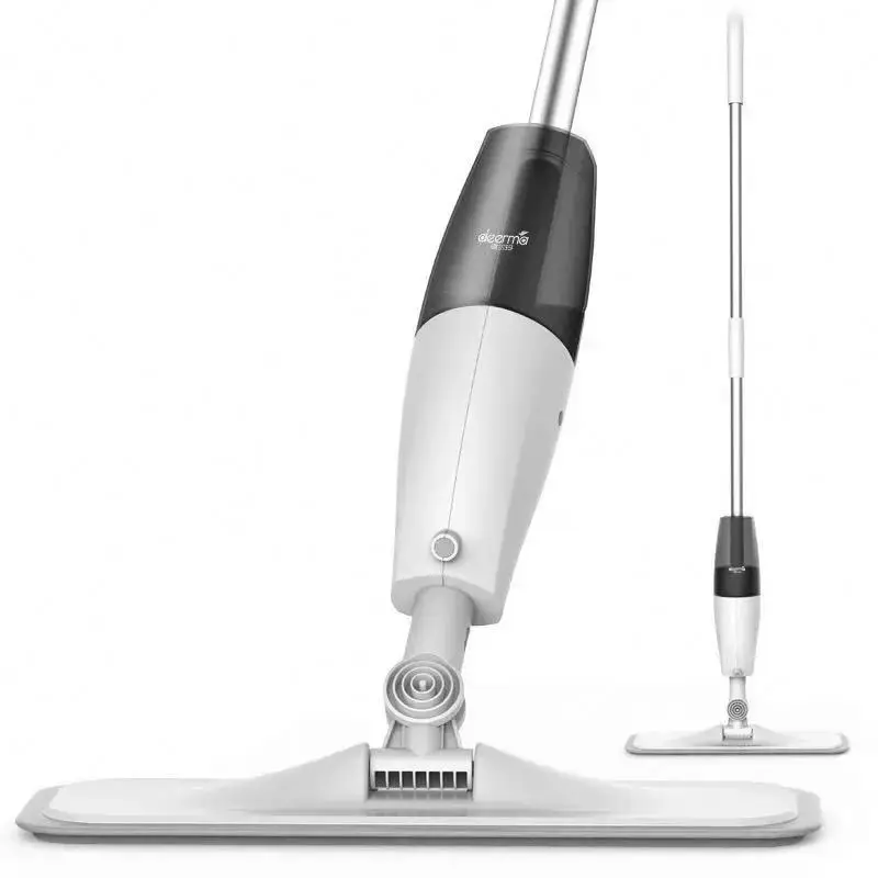 Xiaomi Deerma TB500 Water Spray Mop Sweeper Smart Floor Cleaner Carbon Fiber Dust Mop 360 Rotating Rod Microfiber Spin 360 Mop