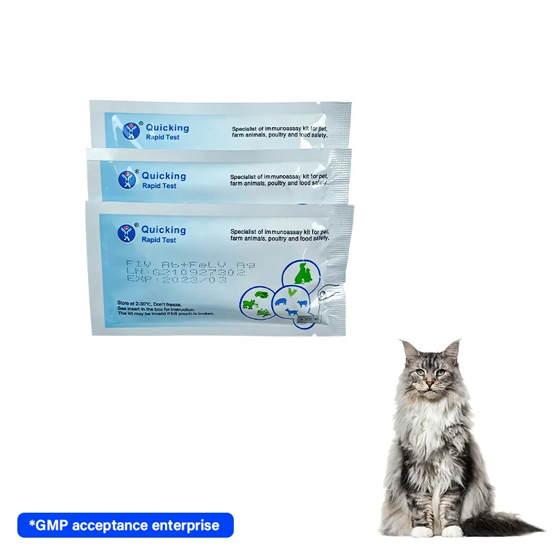Набор для быстрого тестирования домашних животных FIV + FELV