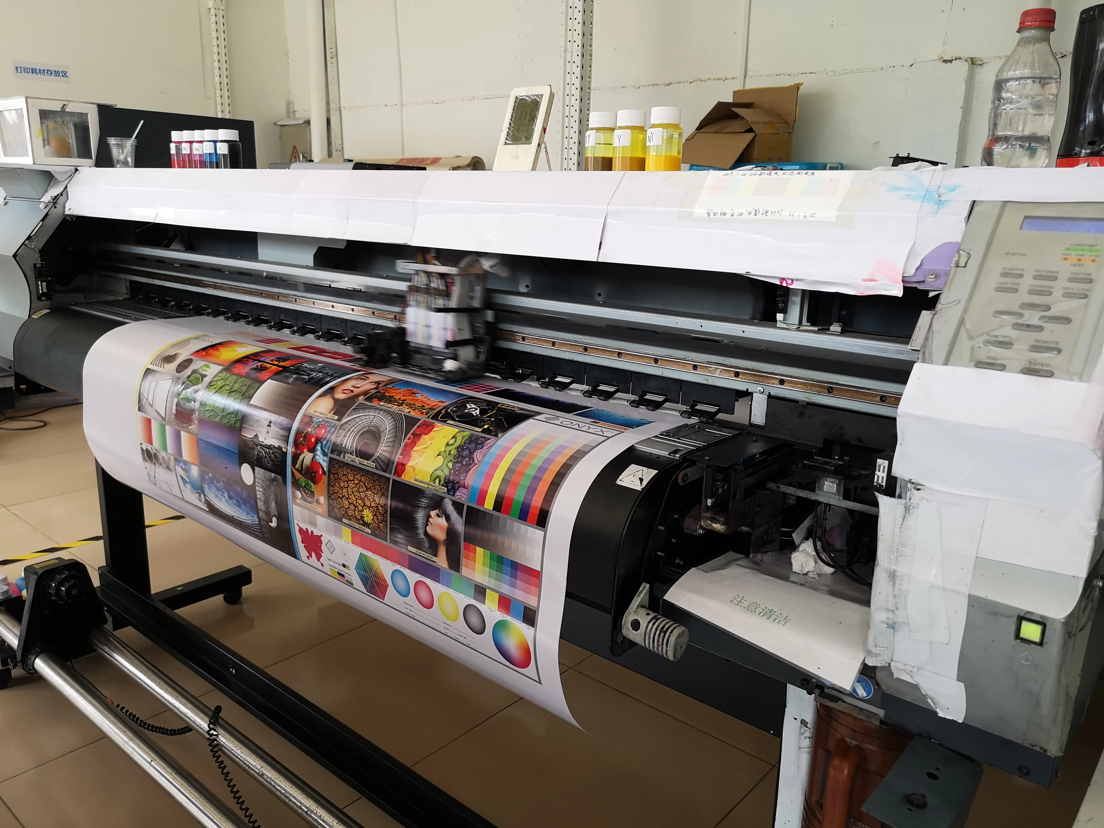 1 2 Liter 2 Years Premium Cheap Large Format Ecosolvent Eco Solvent Digital Printing Ink For Similarity 100% Galaxy Dx5 Xp600