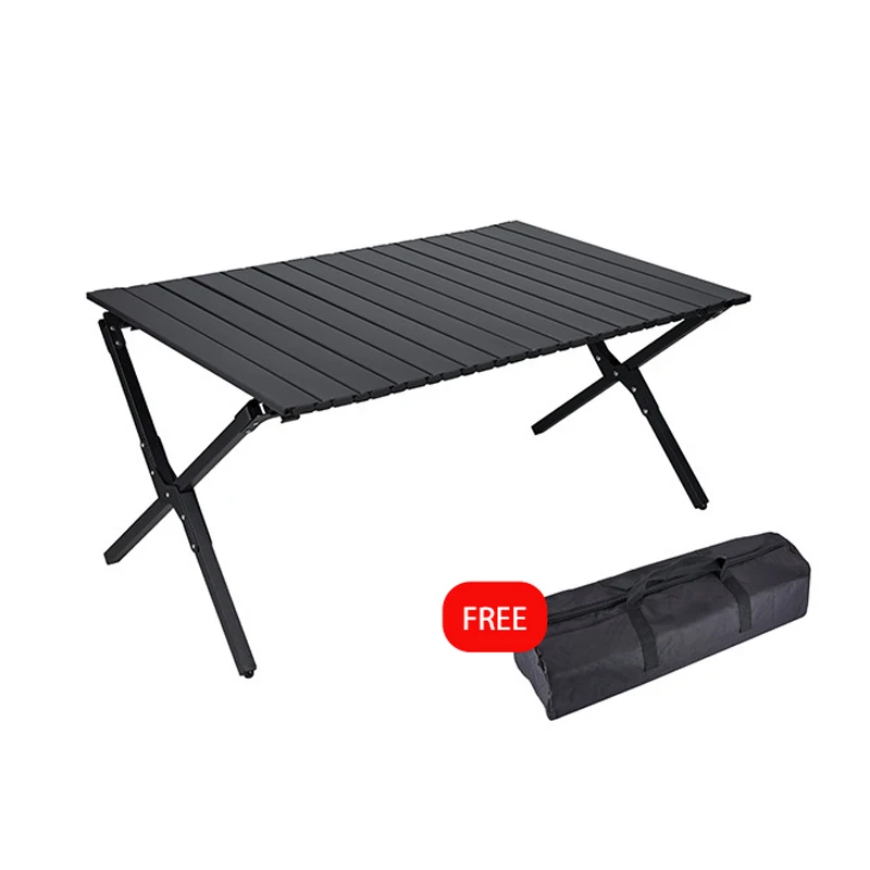 Wholesale Customized High Quality Outdoor Gatherings Convenient Leg Portable Folding Table Chair Set Ideal Picnics