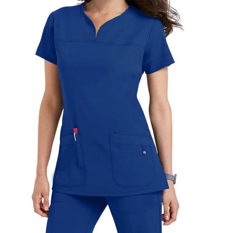 Custom Medical Women Hospital Nurse Uniform Scrub Uniform Nursing Scrubs
