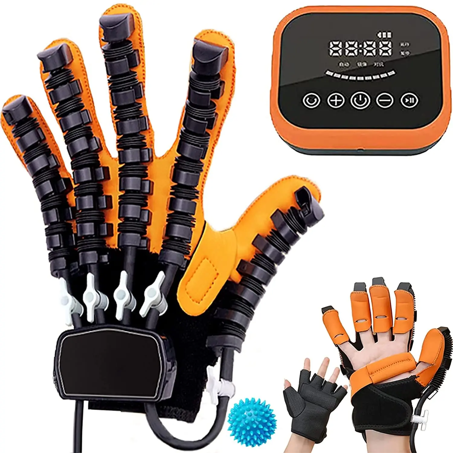 Top Grade Hand Exercise Therapy Stroke Hand Exerciser Rehabilitation Robotic Hand Gloves Stroke Rehabilitation Glove Device