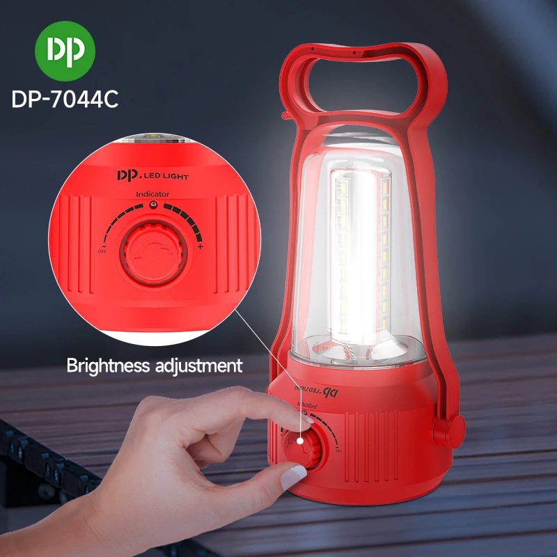 DP Led Camping Lantern Light Lamp Portable Rechargeable Outdoor Waterproof