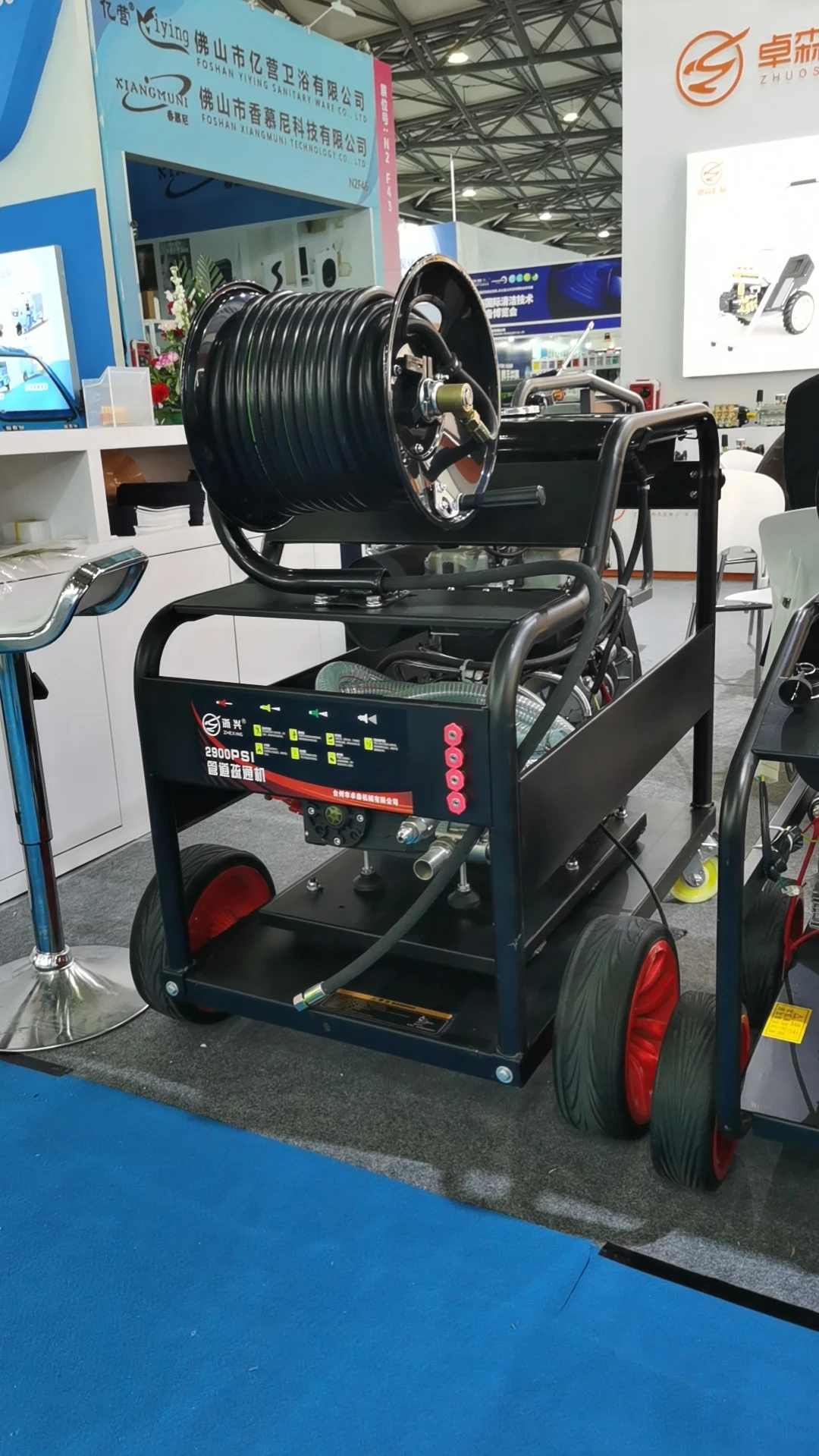 High pressure fuel sewer cleaning pipe drain cleaning machine sewer jetter 500-800 bar drain cleaner