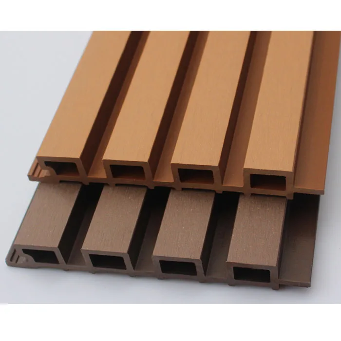 211*28mm Wood plastic wpc House exterior Outdoor grille wall panel