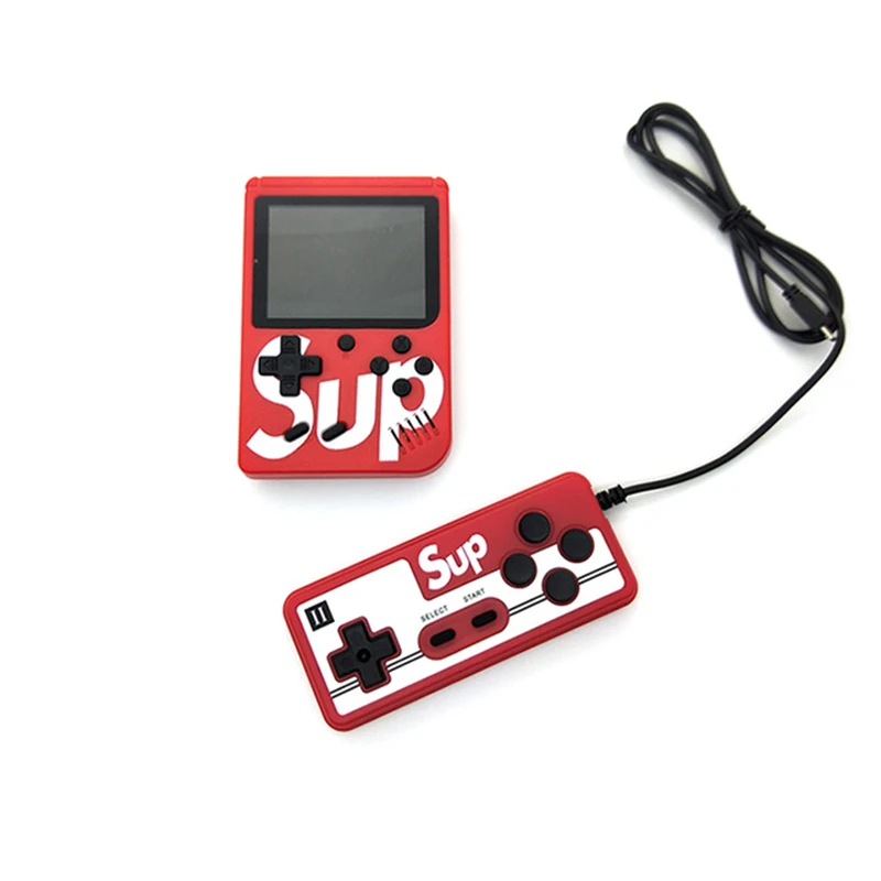 
Handheld Mini SUP Video Game Consoles Box 400 in 1 Games with Double Player 