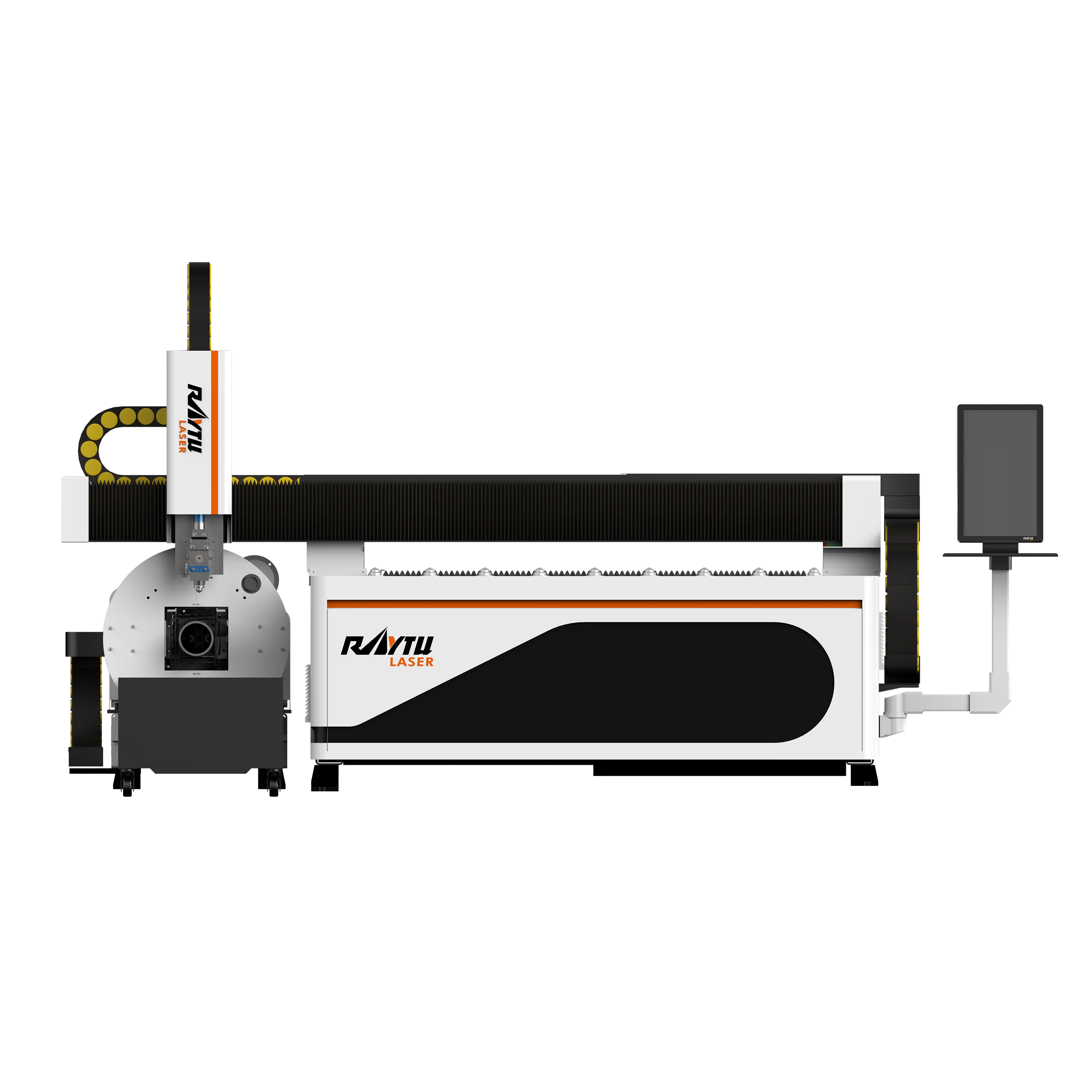 1500W-6000W Factory Hot Sale Combined Metal Plate Sheet Tube Pipe Metal Fiber Laser Cutter Fiber Laser Cutting Machine