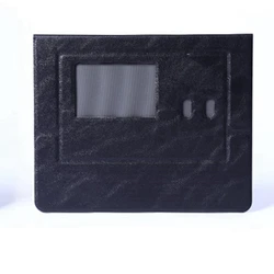 Multifunctional PU Leather Mouse Pad 3-in-1 Phone and Pens Stand Mouse Mat with Non-Slip Base