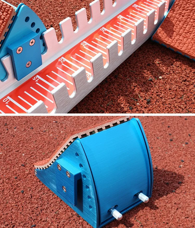 High Quality Aluminum Alloy  Adjustable Athletics Track And Field Athletic Starting Blocks  Running