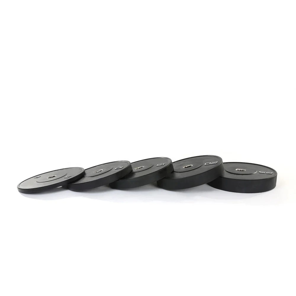 
Wholesale black rubber bumper plates 
