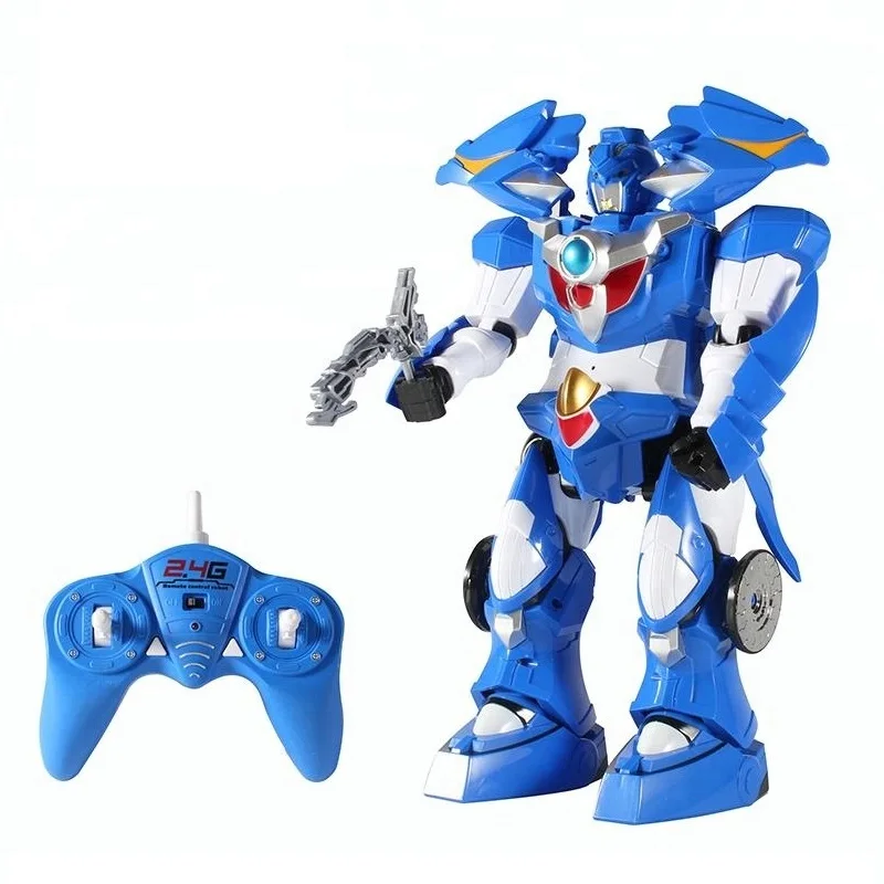 Walking 2.4Ghz intelligence remote control rc robot toy with sounds-lights radio control toys