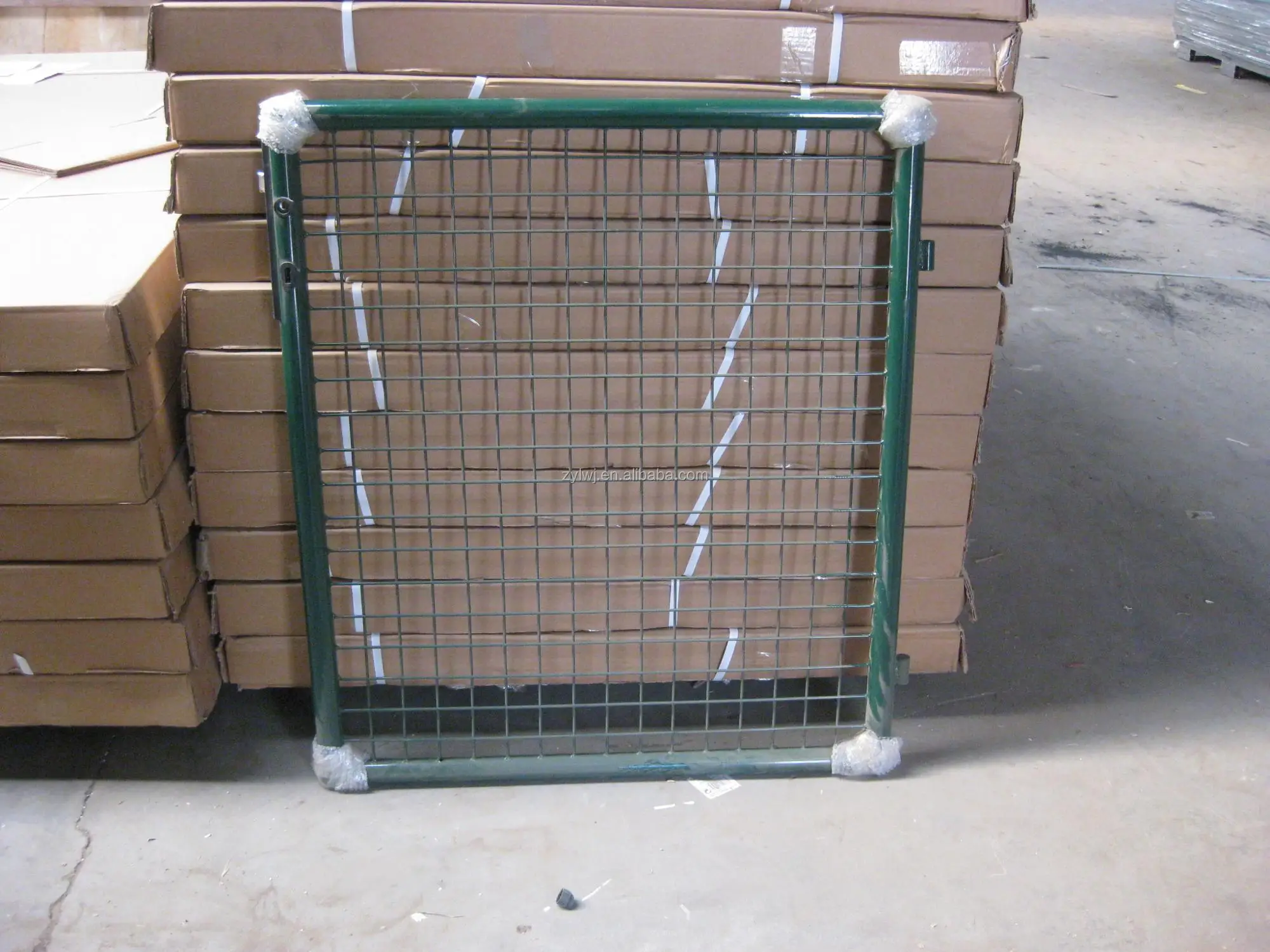 Factory best price garden gate and poles