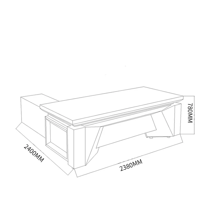 F-88 executive office furniture desk modern office furniture luxury office furniture