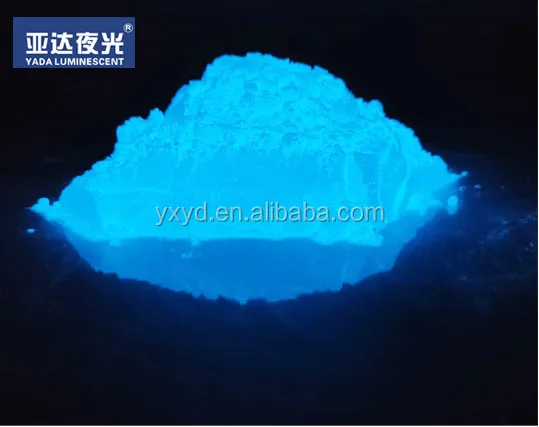 
water proof luminous powder night glow powder for paint film 