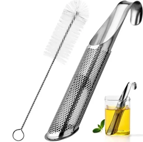 WH151 Stainless Steel Tea Infuser Creative Metal Strainer  Mug Fancy Filter loose leaf tea steep  for Puer Herb Tea Tools