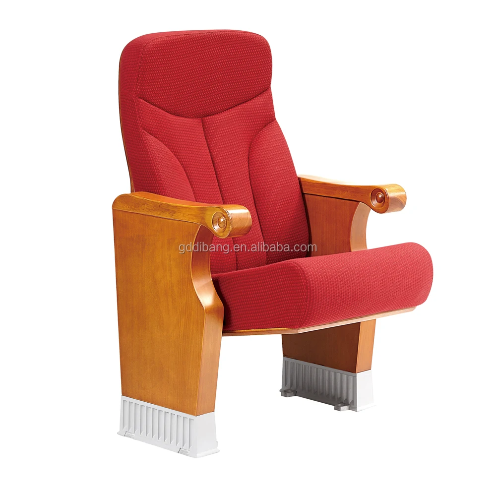 VIP stadium chair seating fabric cover indoor conference hall seating used cushion auditorium chair