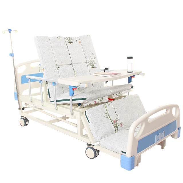 ICU Multifunction Hospital Five Function Medical Electric Patient Bed For Elder Patient