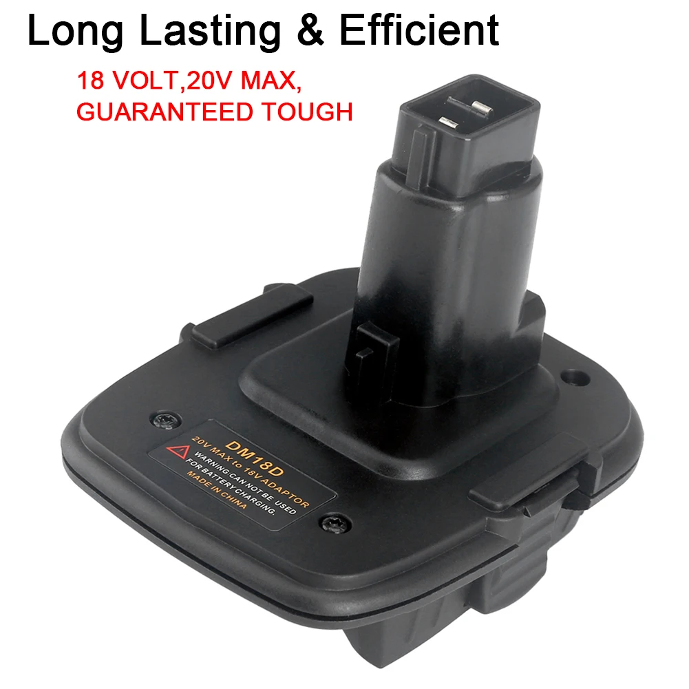 DM18D replace DeWALTs DCA1820 battery adapter 18V  to 20V