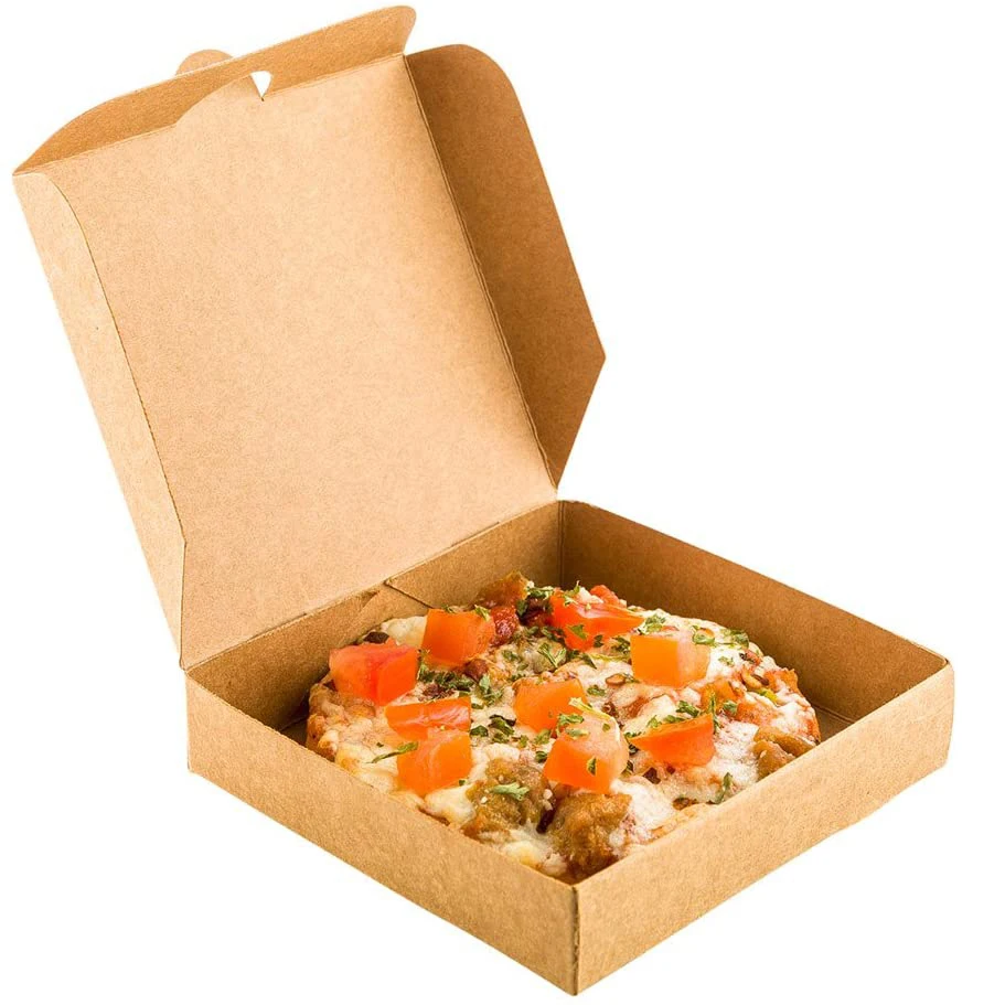 Take Away Black logo Print Custom 12 inch pizza delivery box for scooter with logo