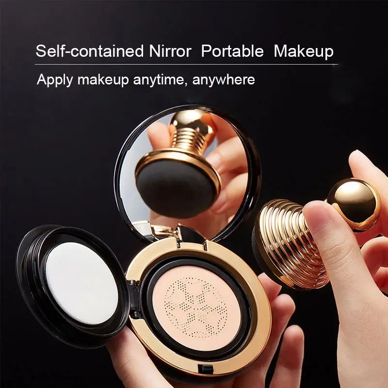 New BIOAQUA mushroom head air cushion bb cc silky concealer makeup beauty cream face cosmetics manufacturers