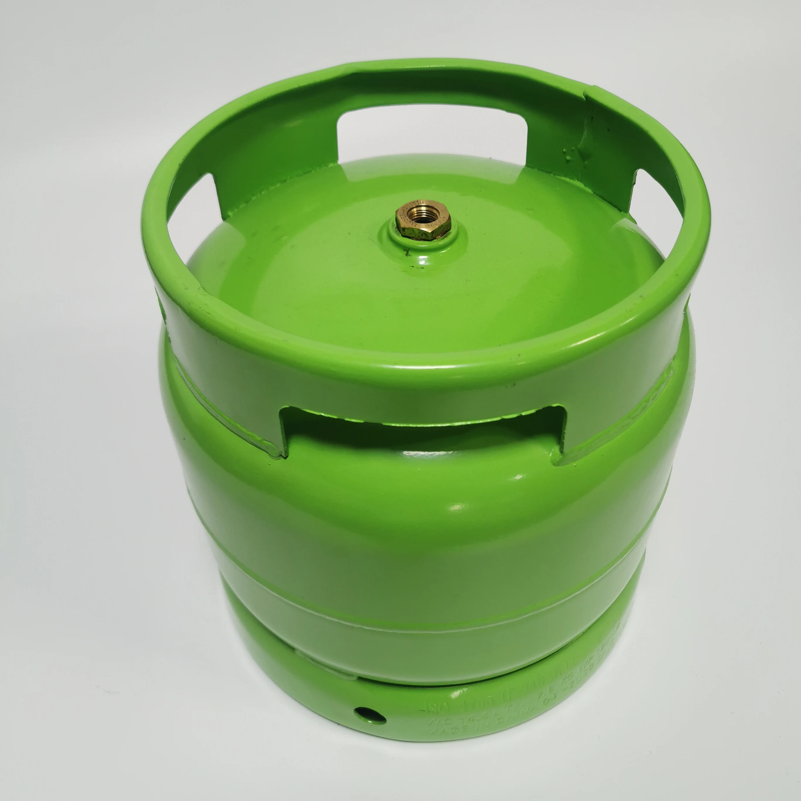 Сертифицированная пользовательская портативная газовая бутылка 6 кг для барбекю, домашнее приготовление пищи, газовый баллон сжиженного углеводородного газа с горелкой