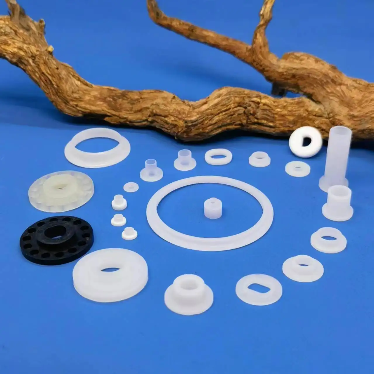 Widely used nylon sleeve custom colorful  nylon washer plastic bushing