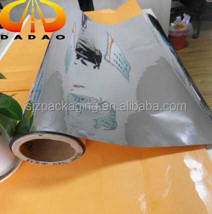 18 micron  heat sealing Metallized BOPP/BOPET film for Lamination