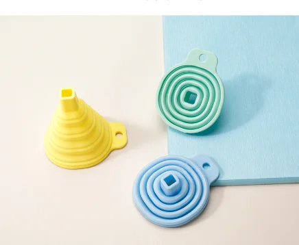 Manual Bottle Filler Fuel Tank Filler Neck Funnel Silicone Mould,Silicone Rubber Collapsible Funnel