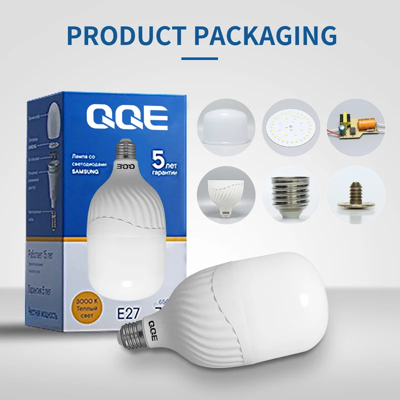 bulbs used in room high lumen T shape led bulb with 2 years warranty high quality chips  indoor Aluminum T Shape Bulb