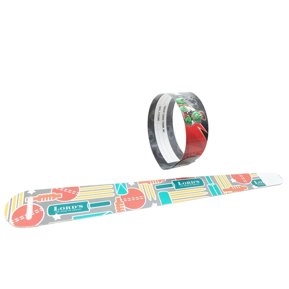 KID safefy paper wristbands