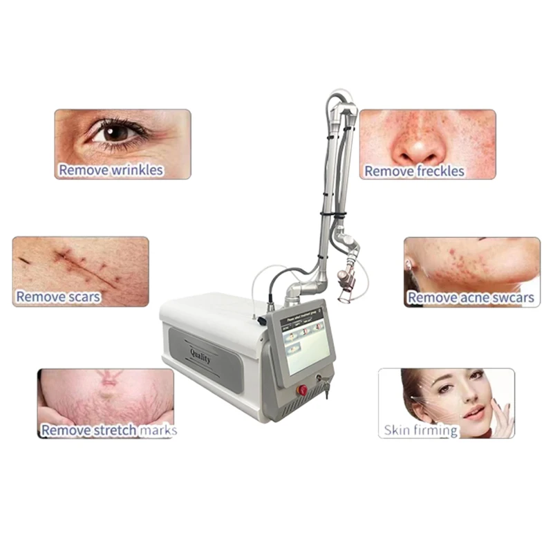 Fractional Co2 Laser 3500W Diode  Co2 Fractional Laser Machine With Fume Extractor  Fractional Medical  3 In 1 Co2 Lase Cor
