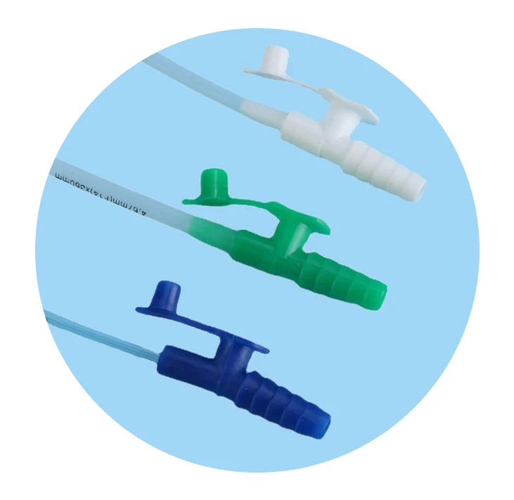 Shira Wholesale Closed Suction Catheter Sizes FR6 PVC Disposable Medical Grade Suction Catheter