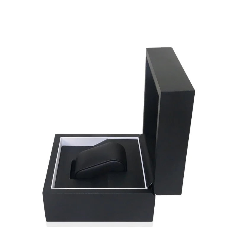 2021 classical single luxury wooden custom logo watch packaging gift box