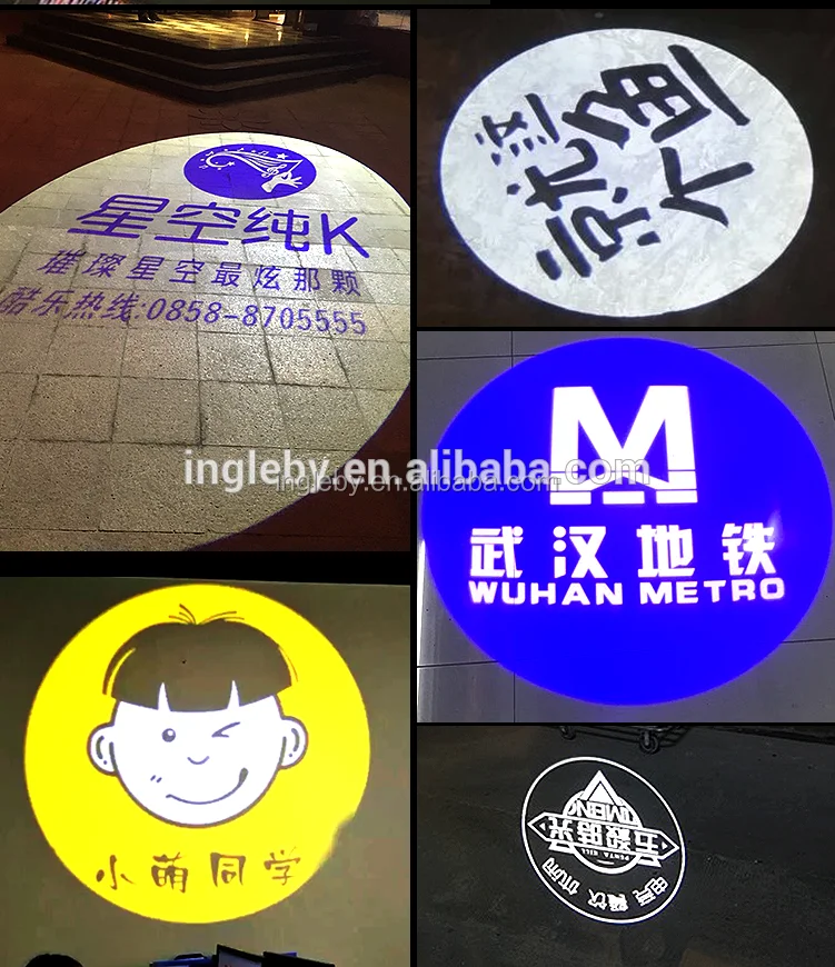 
Hot selling 30w LED waterproof logo projector customized gobo light 