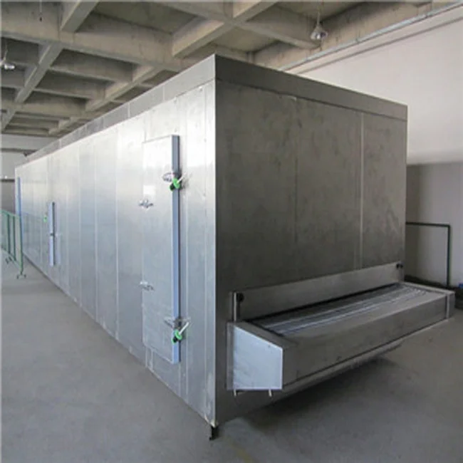 Fish fast freezing machine/iqf quick blast freezer/tunnel freezer