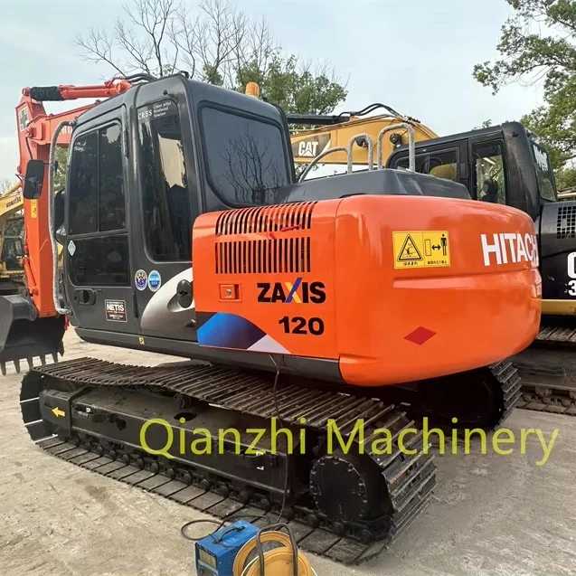 Экскаватор 2023 б/у Hitachi zx 120 12 тонн, оригинальная новая японская экскаватор EPA CE, инженерная строительная техника