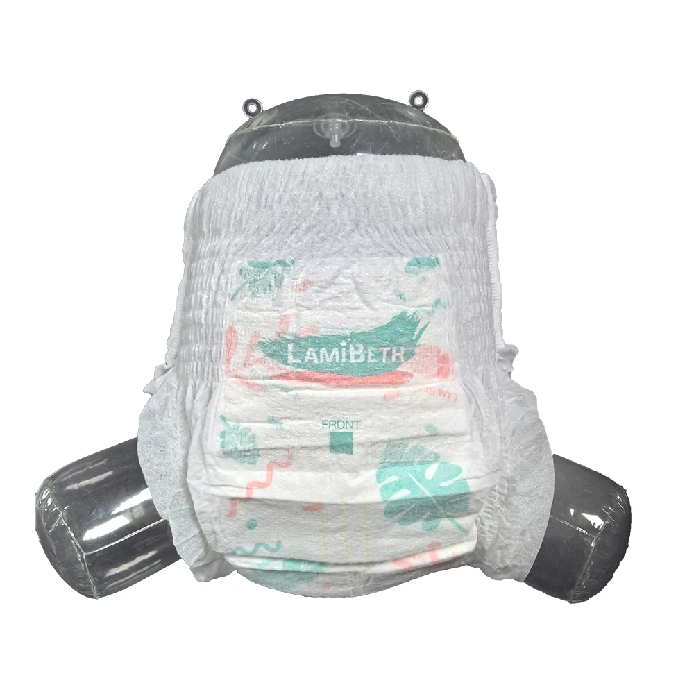 Wholesale Super Soft Cotton Surface & Super Absorbent Disposable Breathable   Baby Diaper