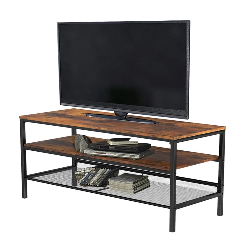 New Vintage Wooden Tv Stands Modern Table Living Room Furniture Muebles de Sala Console Wooden Cabinet With Storage Shelves