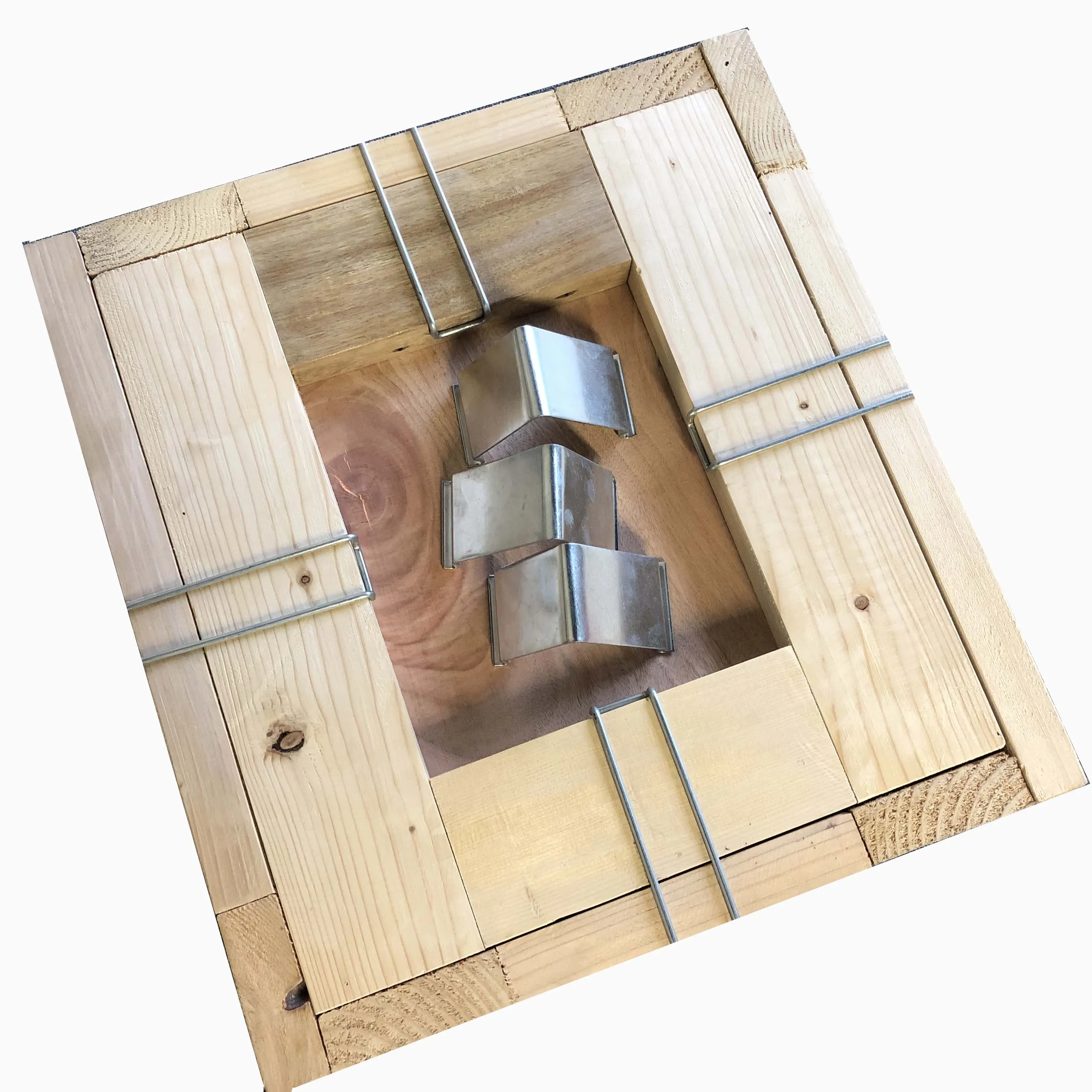 Heavy duty wooden crate clips crate clamps for plywood box