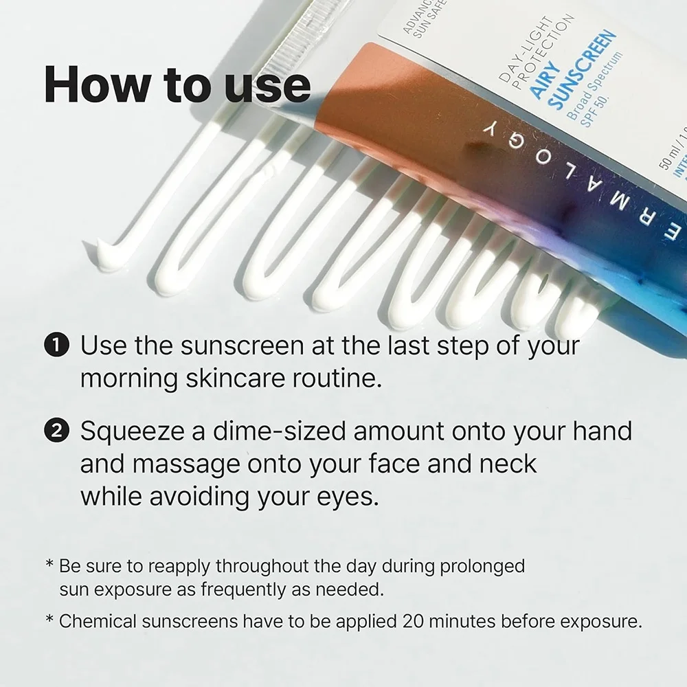 Mild Airy Finish Vegan Cream Sun Milk SPF50+ PA++++ 100% Mineral Based Sebum-Free Non-Sticky Long Lasting Protection Sunscreen