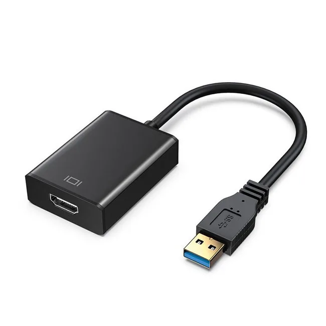 Мини HD AV2VGA видео конвертер приставка AV RCA CVBS к VGA HDTV адаптер