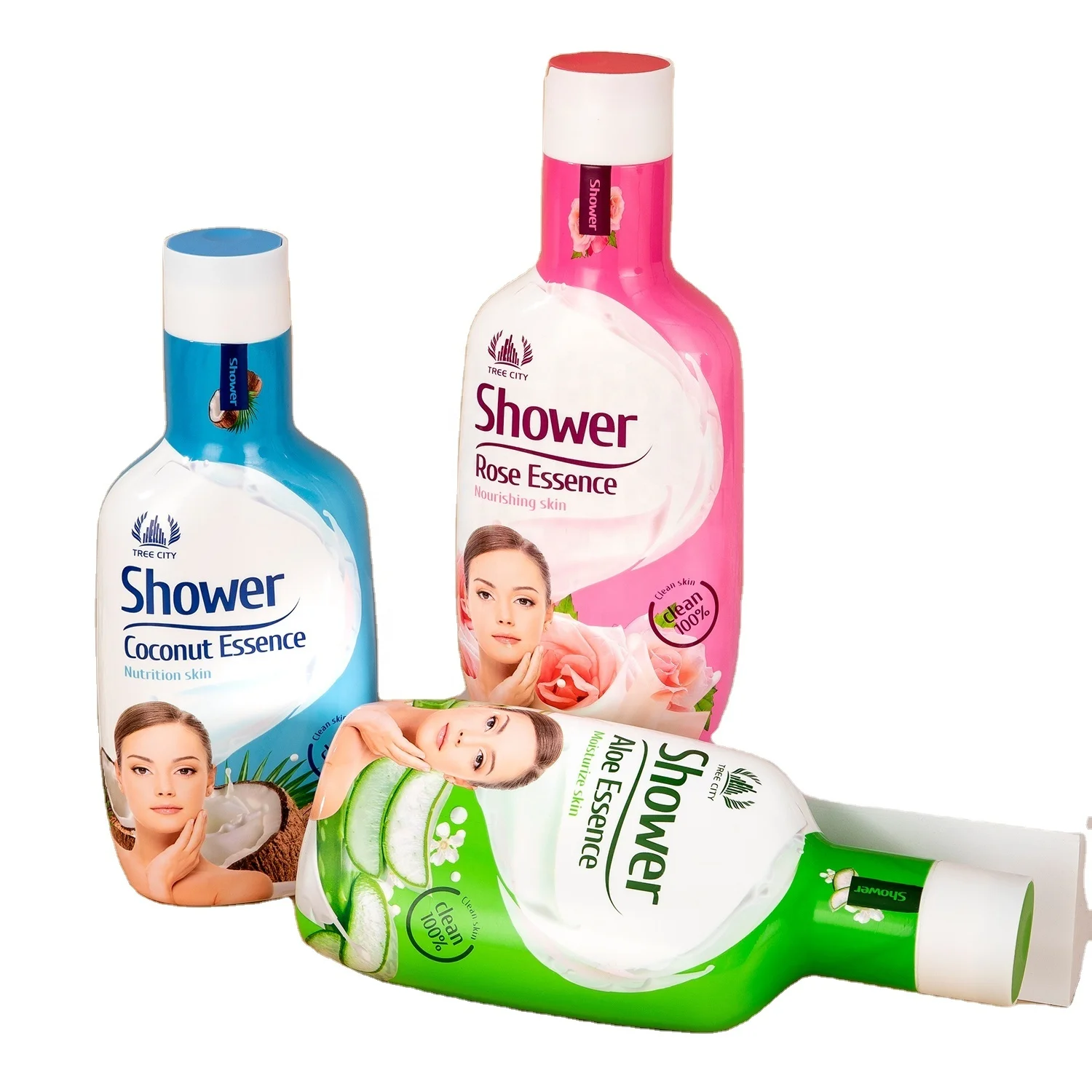 Hight Quality and Hot Selling Deeply Cleaning the Body and Nourishing the Skin 3 Types Shower Gel