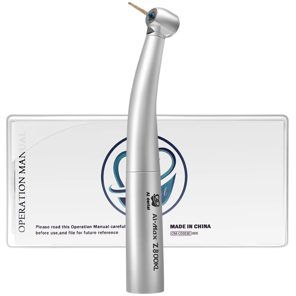 Z800KL оптическая воздушная турбина высокоскоростной наконечник мини-головка кнопка подходящая светодиодная муфта насадка стоматологического блока