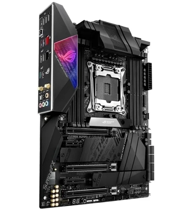 AS US ROG STRIX X299-E GAMING II   pc gaming motherboard atx support cpu intel x299 desktop mainboard