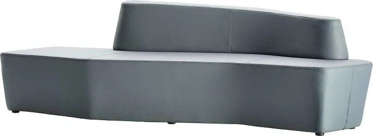 2021 новый дизайн, специальный дизайн, офисный ресепшн, современный цветной кожаный диван