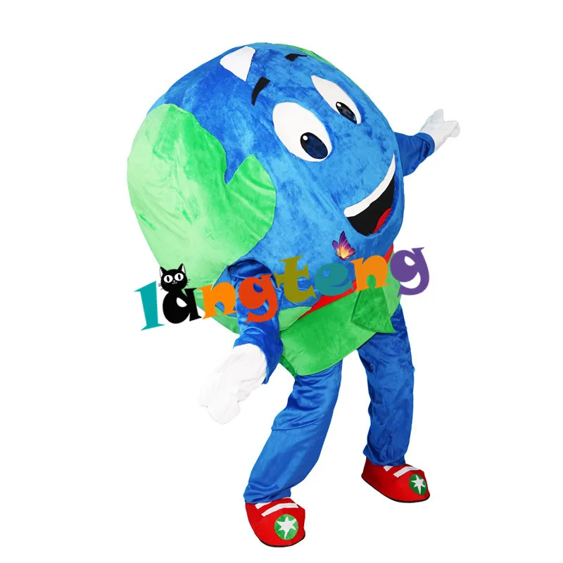 828 Custom Made Adult Cosplay Earth Planet Globe Fancy Dress Mascot Costumes