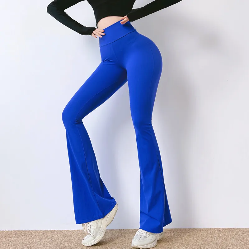 Mitaogirl boot cut pant fitness pants scrunch butt workout leggings for women