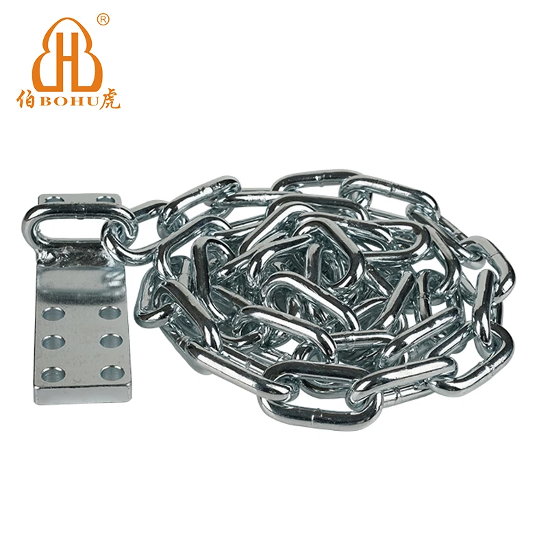 BOHU chain manufacturer link chain with iron block custom chain