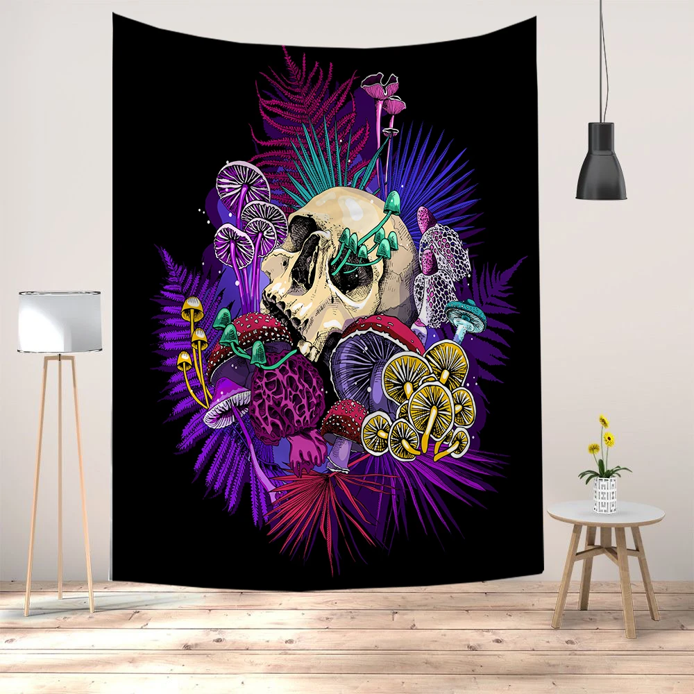 100% Polyester Fabric Wall Hanging Indian Mandala Hippie Boho Tapestry Home Decor Chakra Wall Cloth Yoga Mats Tapestry