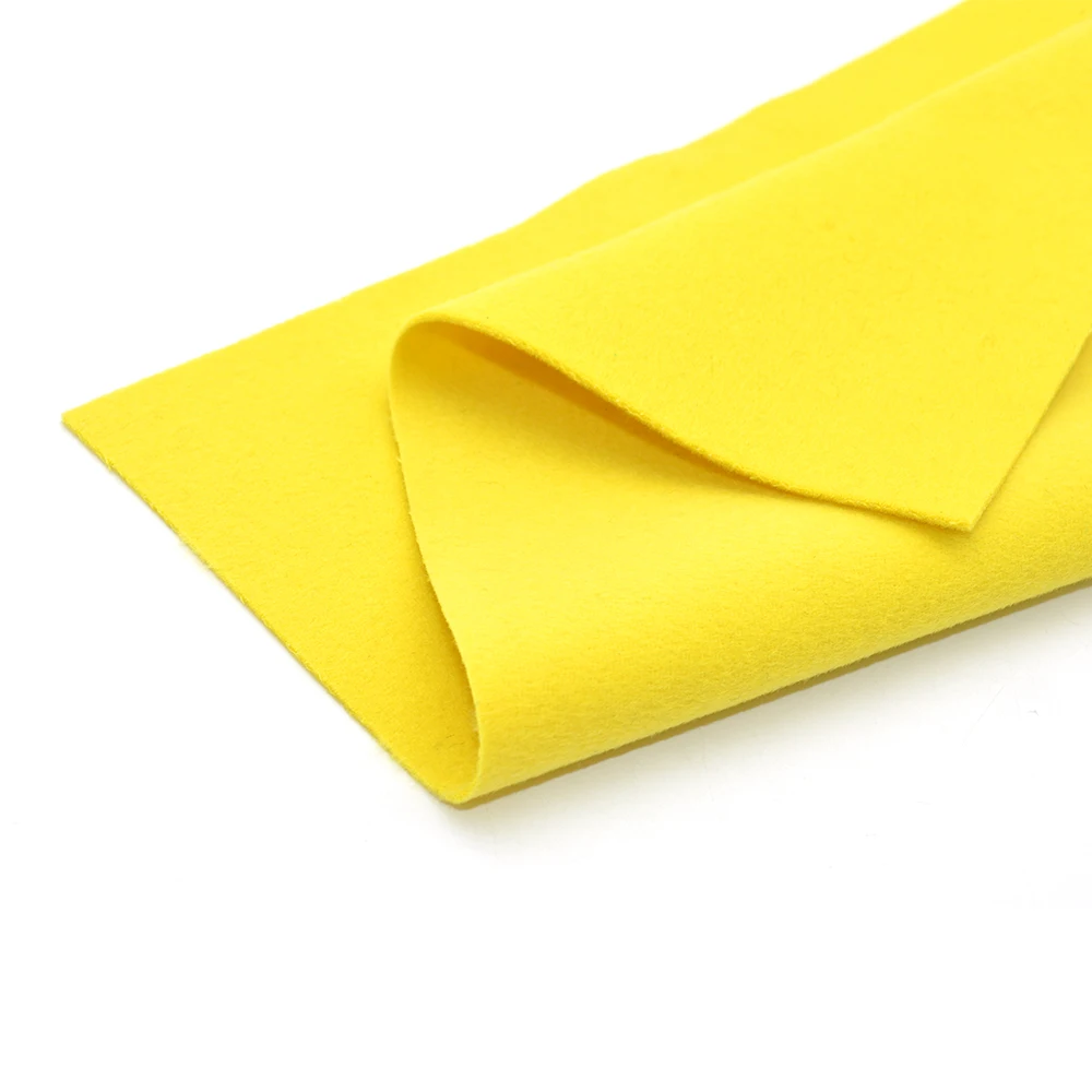 Yellow Full wool double fabric 100% wool pure wool worsted fabric